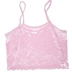 Colsie Lettuce Trim Crop Tank